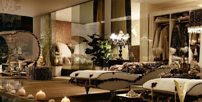 Luxurious Interiors Design by Altamoda black room