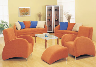 orange+living+room