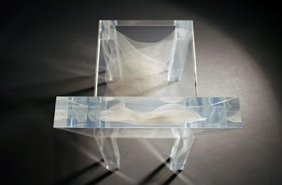 The Ghost chair from Drift, designdrift