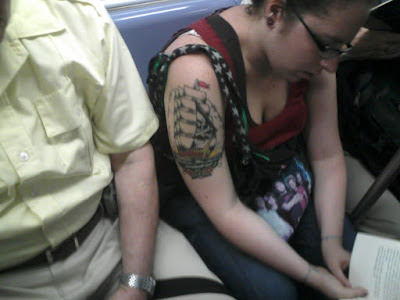 Seriously honey you have to know any pirate tattoo should have a parrot.