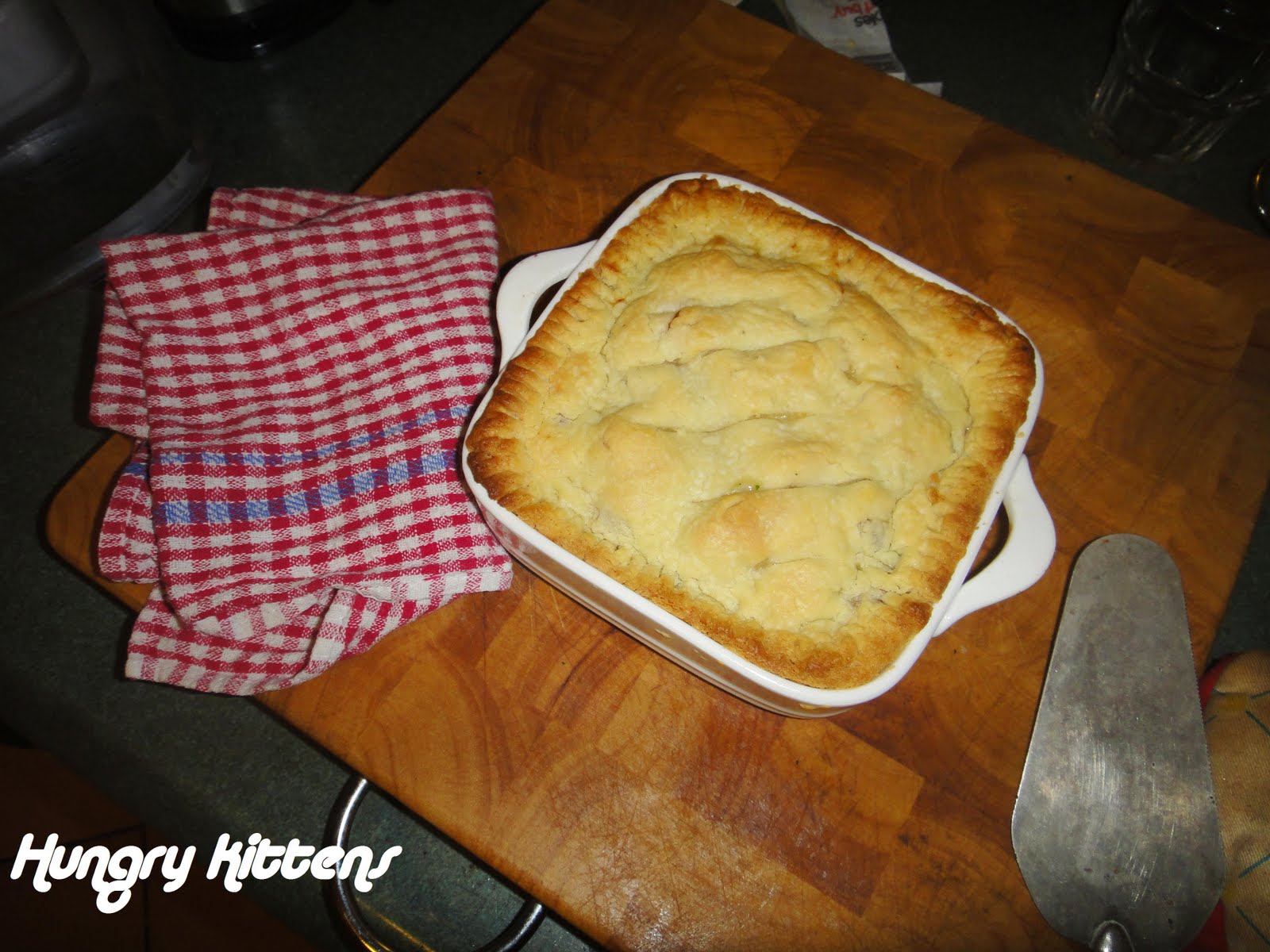Hungry Kittens Maggie Beer's chicken, olive and lemon pie with sour cream pastry