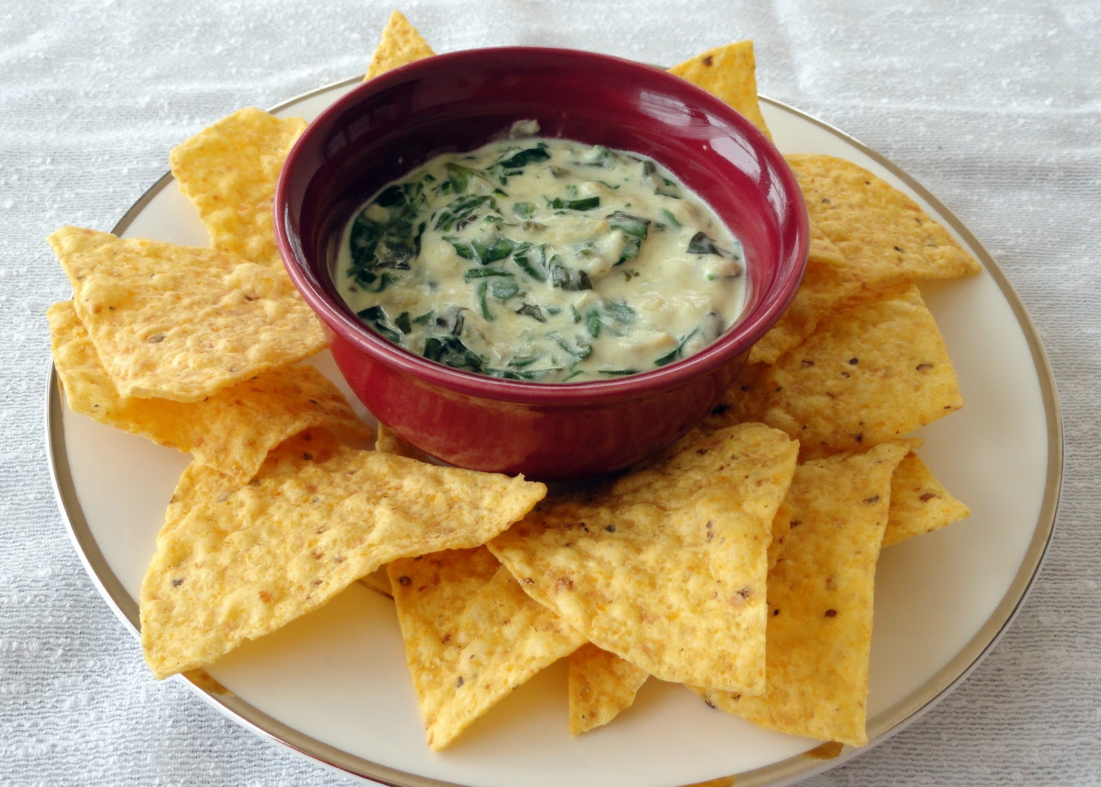 As Good As Gluten Spinach Artichoke Dip (Crockpot)