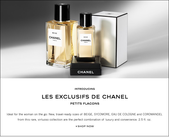 Perfume Shrine: Chanel Les Exclusifs: Size Small For Fit