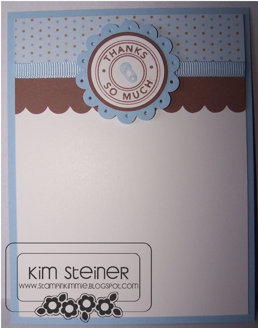 stampin with kimmie baby