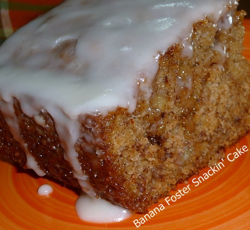 banana fosters cake