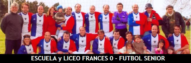 Escuela y Liceo Francés 0 - Fútbol Senior