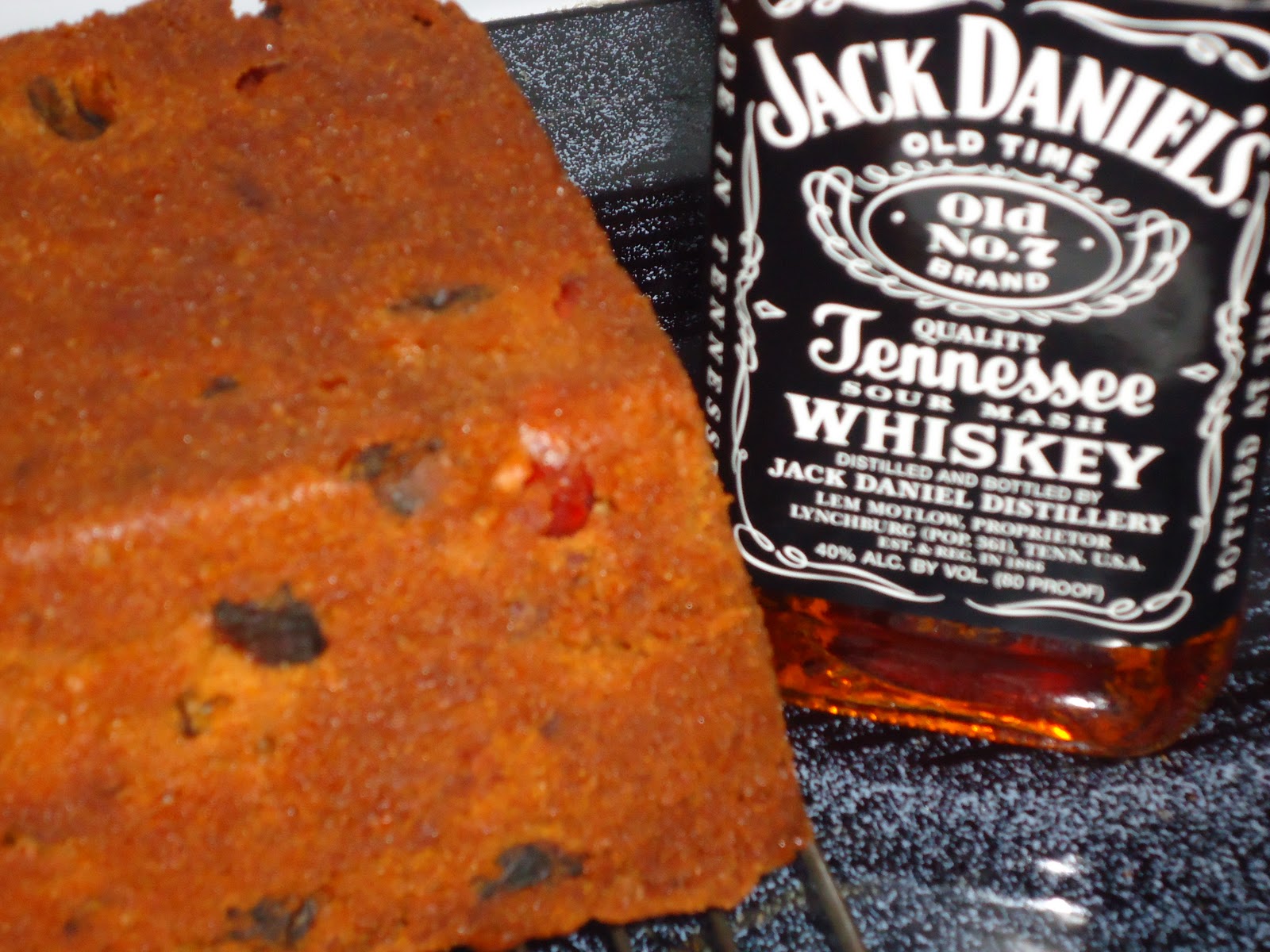 Fishful Thinking Jack Daniel's Christmas Whiskey Cake Recipe