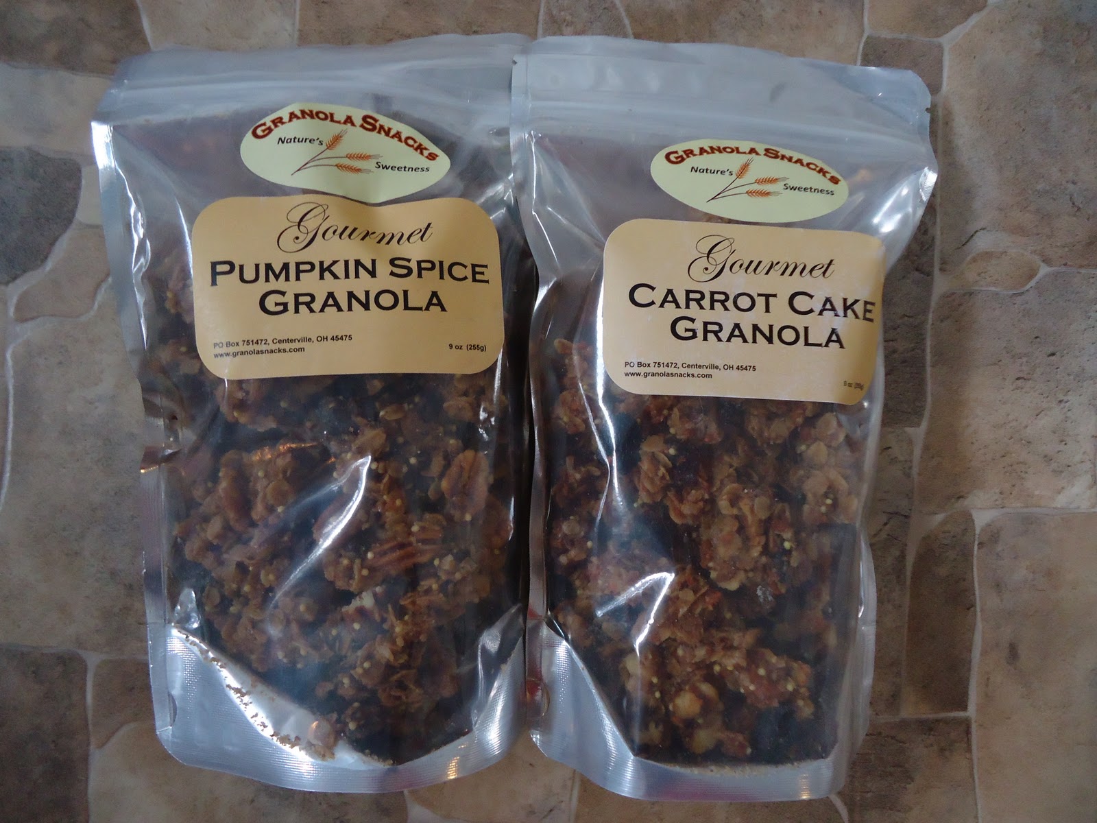 Fishful Thinking 5 Piece Variety Box of Gourmet Granola Snacks