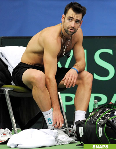 Tennis Hunk Nicolas Kiefer (Germany) .