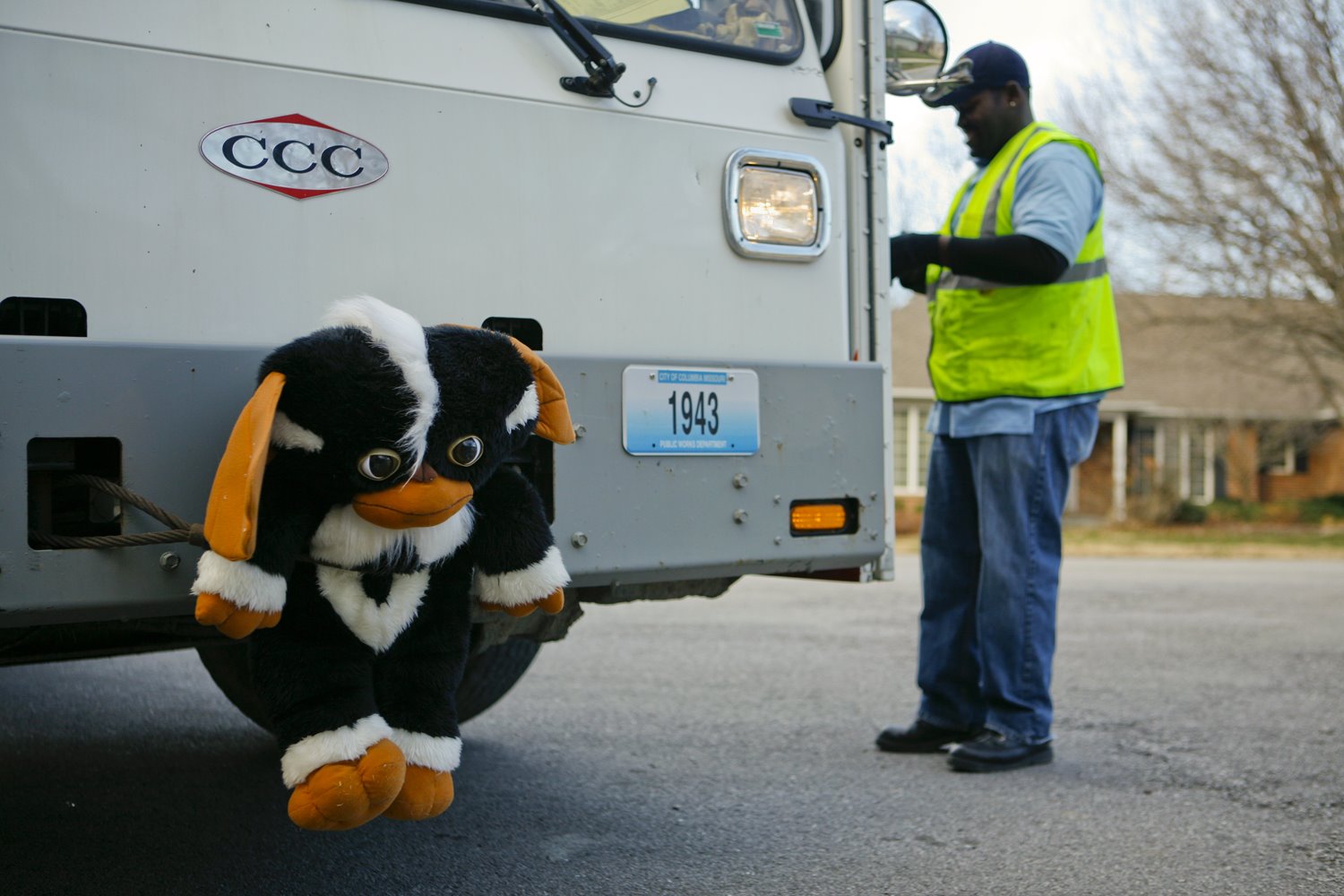 garbage truck stuffed animals