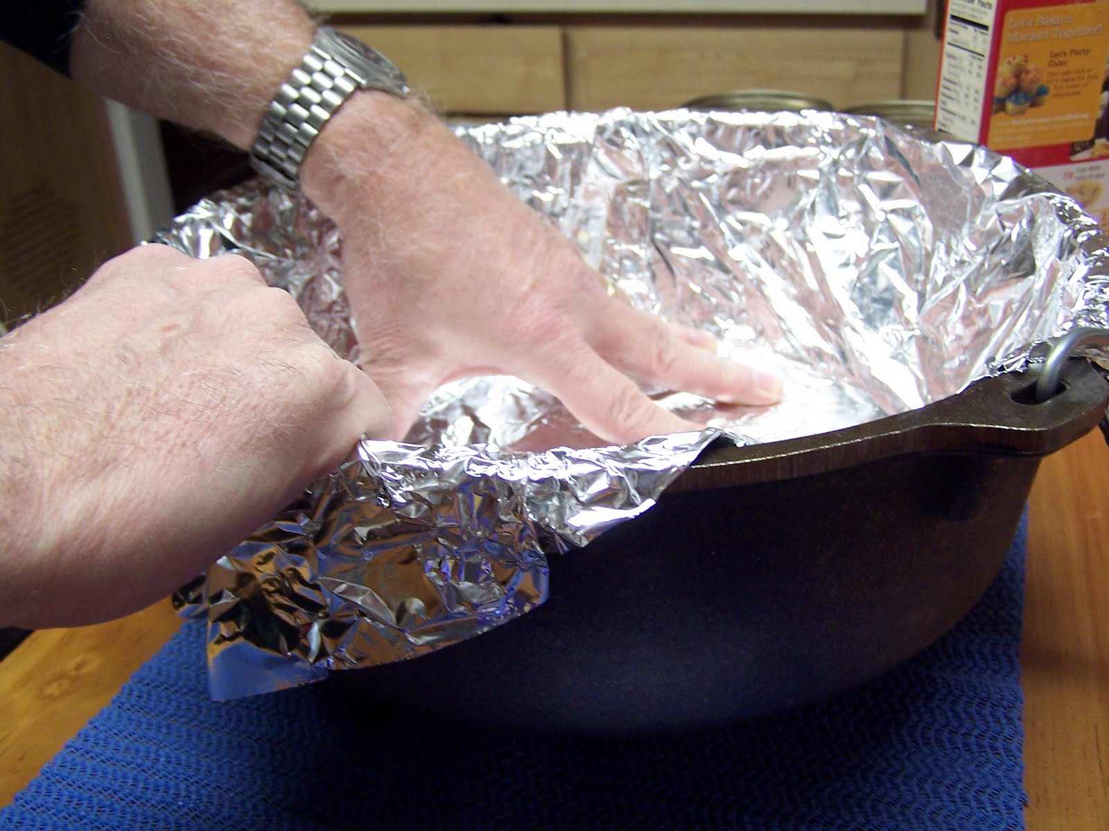 Granddad's Corner FEED YOUR FACE Dutch Oven Cherry Cobbler