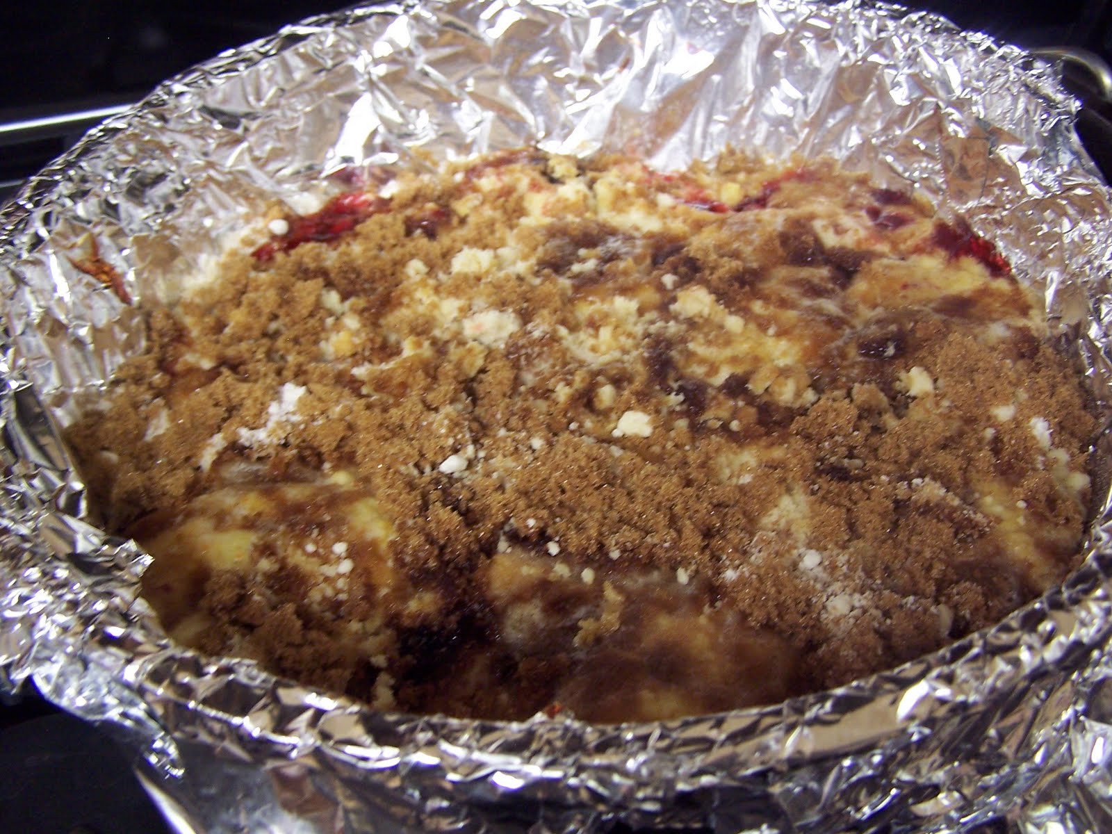 Granddad's Corner FEED YOUR FACE Dutch Oven Cherry Cobbler