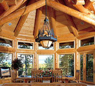 Strength and Beauty with Log Roof Systems Strength and Beauty with Log Roof Systems