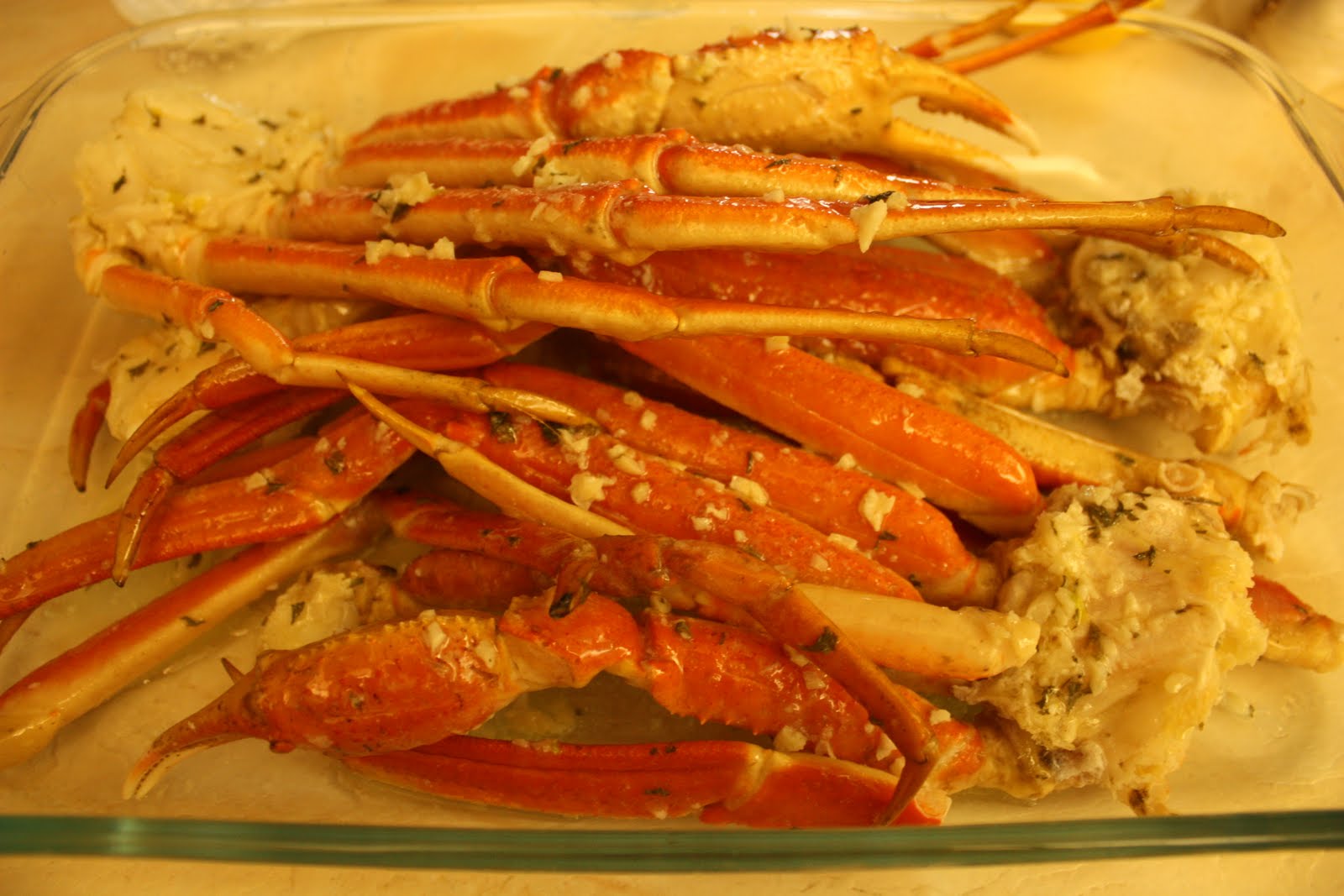 Deeelish By Mish EAAASY Garlic Butter Crab Legs!