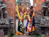 Balinese Dancers, Indonesia Pc Wallpaper