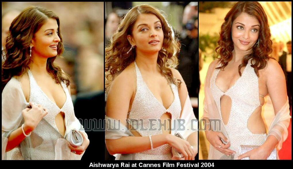 Aishwarya Rai - Aish dares to bare at Cannes festival 2004!