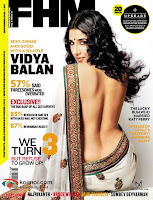 Vidya Balan FHM Cover Page Expose Pic 