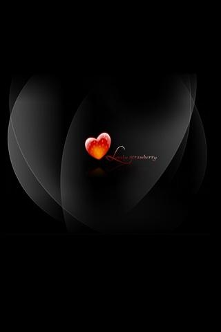 Black Background Love Mobile Wallpaper | 100% Unseen Actress Models Tv