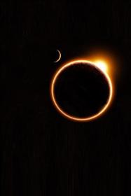 Solar Eclipse Moon Mobile Wallpaper