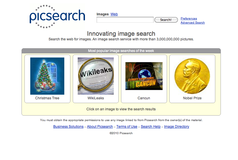 picsearch is an online