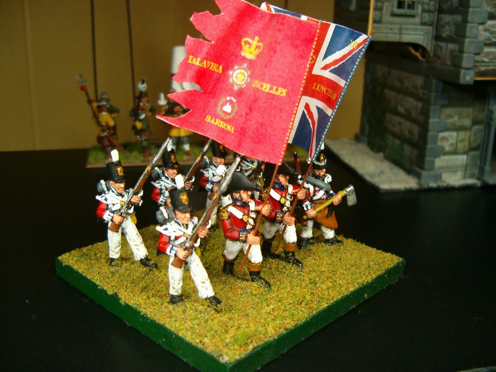 Toy Soldiers and Dining Room Battles Finally Finished the British Foot