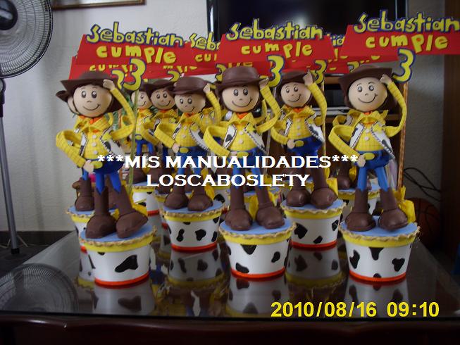 Centro De Mesa Toy Story - Cumplea&ntilde;os en.