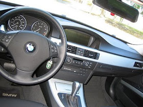 Car Wallpaper Image 2006 Bmw 325i Interior Black Leather