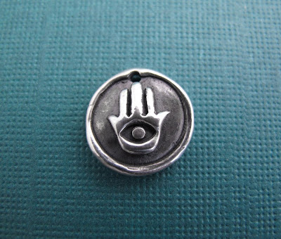 silver hand of fatima charm jewish ancient good luck charms