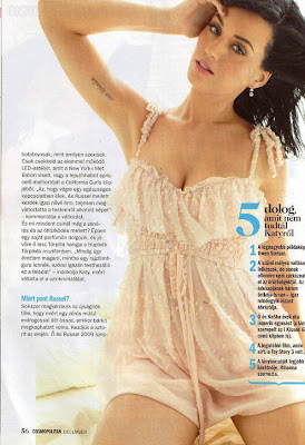 Katy Perry Cosmopolitan Hungary December 2010