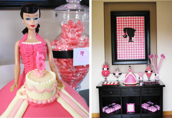 vintage barbie party