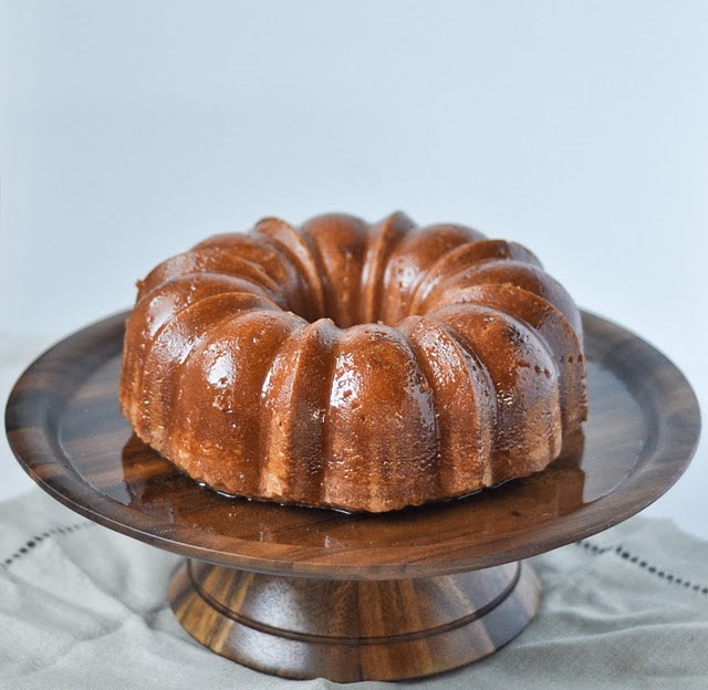 CAKE Creative Co. buttered rum bundt cake
