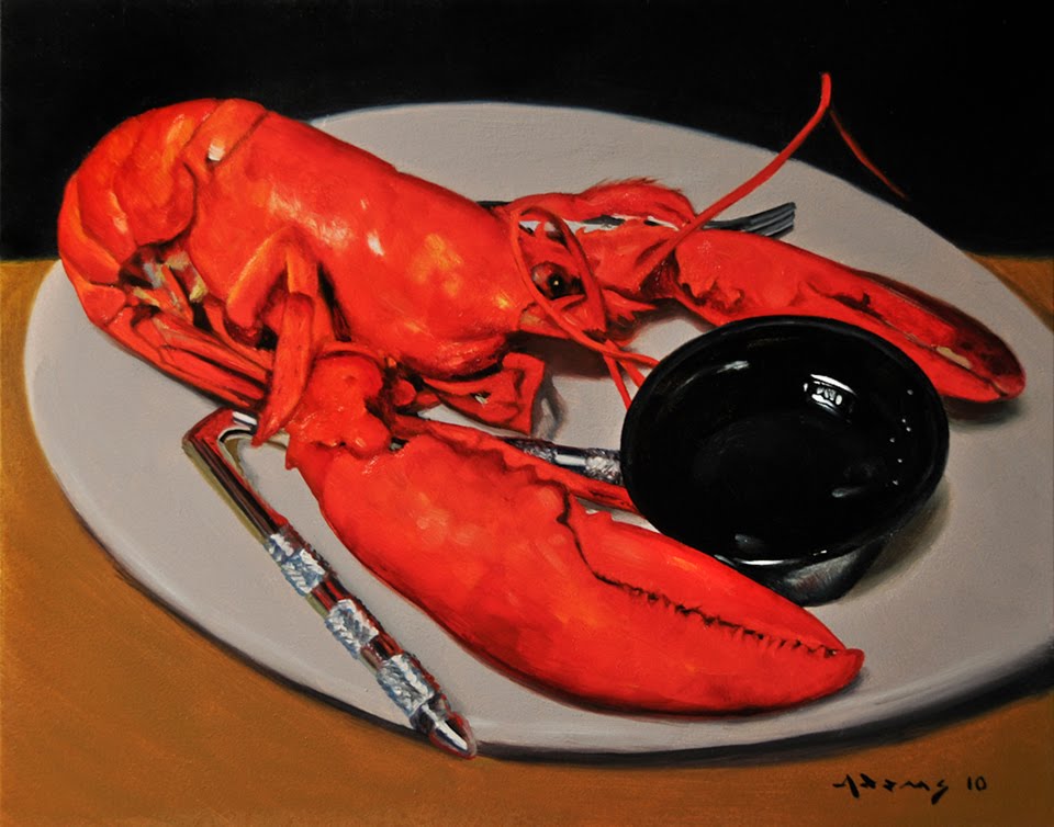 Mark Adams Studio "Lobster with drawn butter"