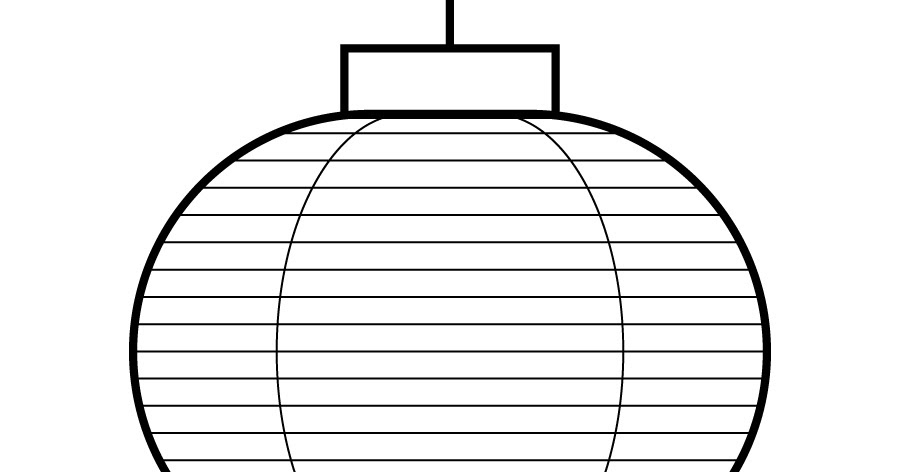 Chinese New Year Coloring Pages: Chinese New Year Lantern Coloring