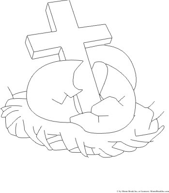 Interactive Magazine Easter Cross Coloring Pages Cross