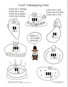 Thanksgiving Worksheets