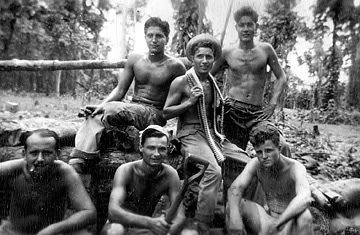 Latinos Pose During WWII