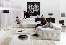 Modern white livingroom