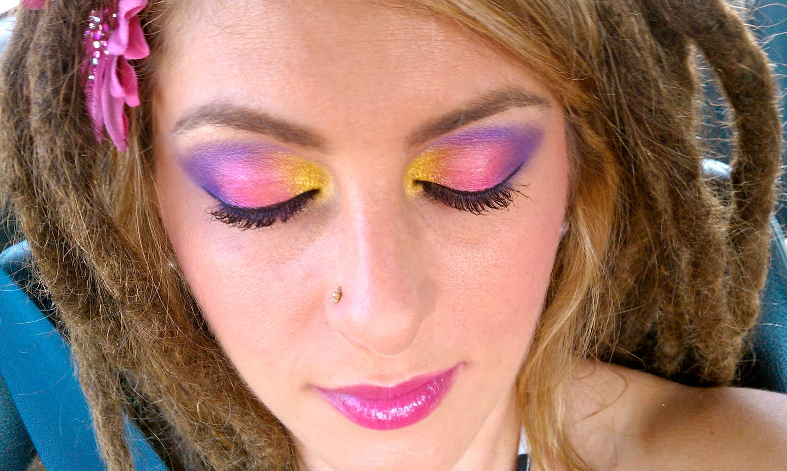 sunset makeup