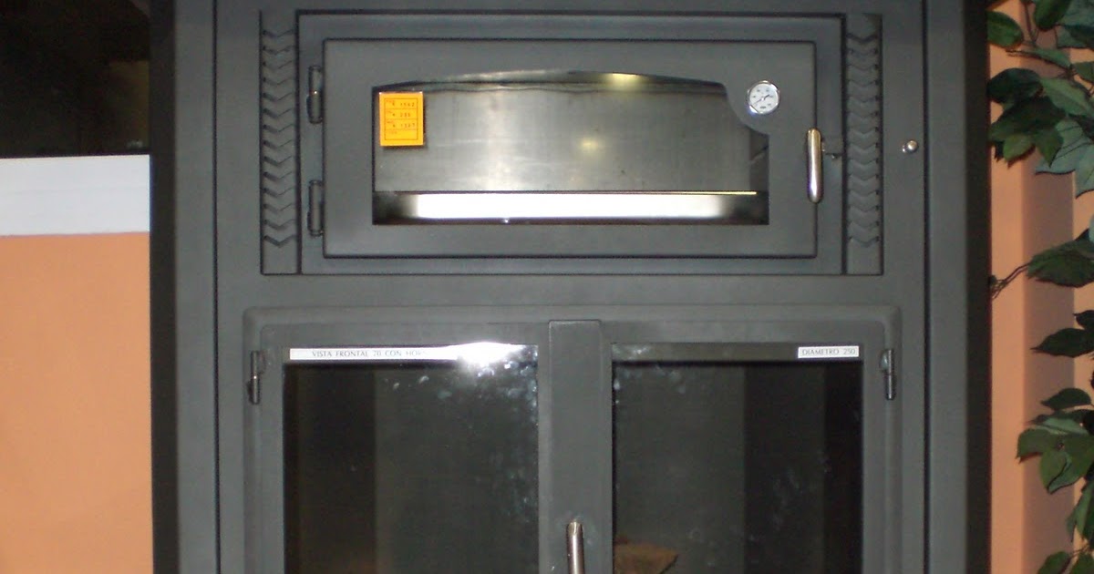 Chimeneas en Murcia (Lopez): Chimenea con horno sin obra Murcia