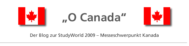 "O Canada" - Der Blog zur StudyWorld 2009