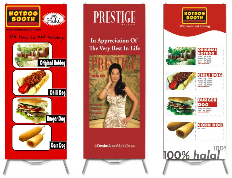 Produk Promosi X Banner