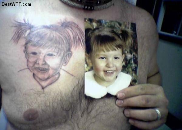 Daughter Tattoo Fail