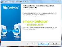 Instal & Setting Radmin 3.4 di Windows 7