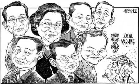 ini kumpulan para politikus dalam versi kartun