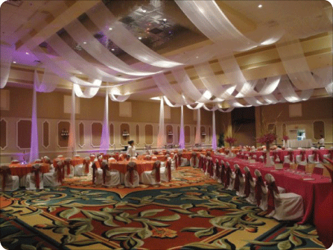 Wedding Reception Ceiling Decorations Living Room Interior