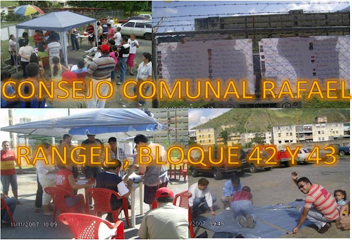Consejo Comunal Rafael Rangel Bloques 42 y 43