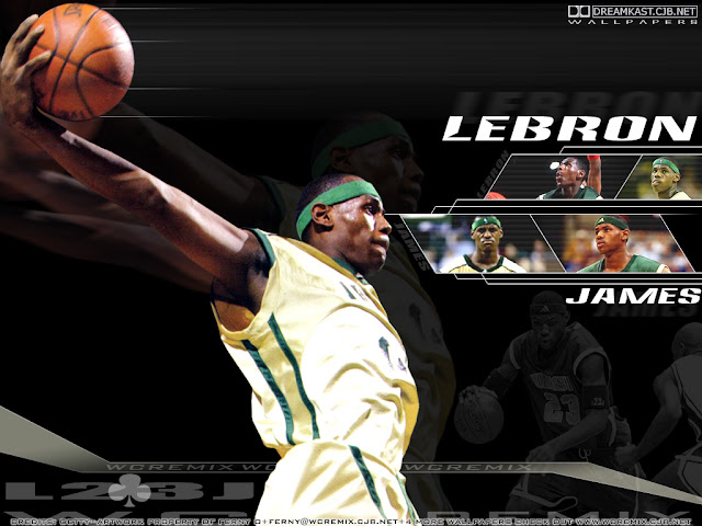 lebron james wallpaper 2010. LeBron James Wallpaper