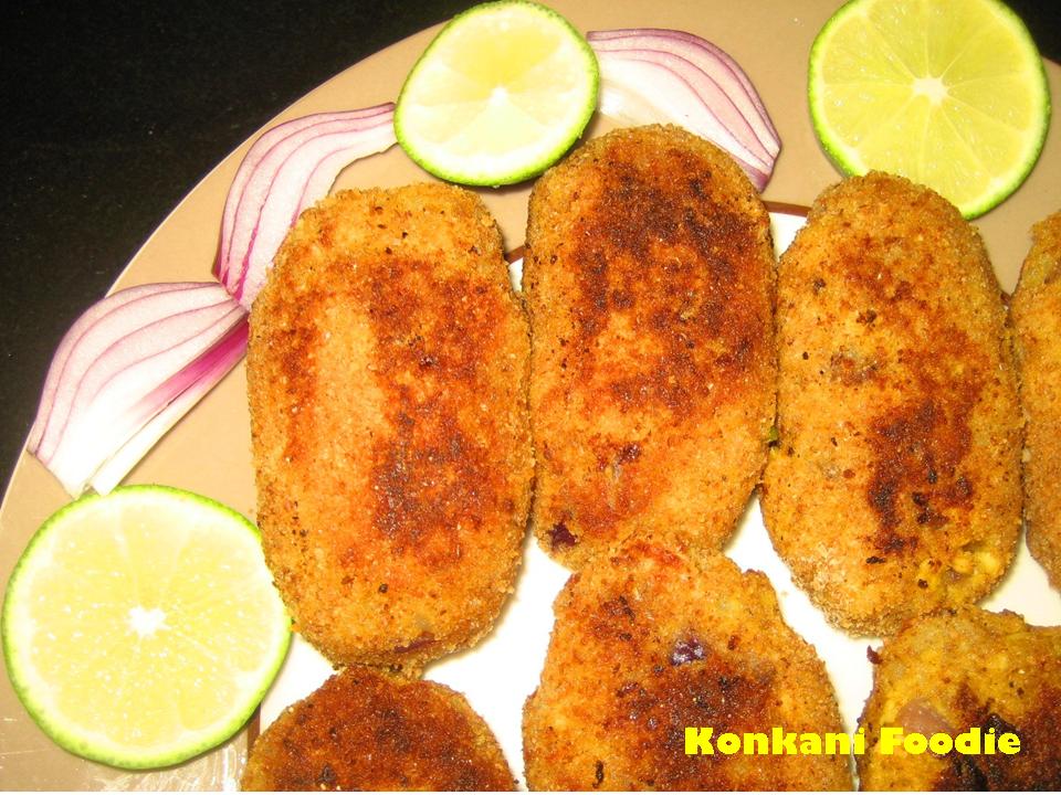 Konkani Foodie Fish Cutlet