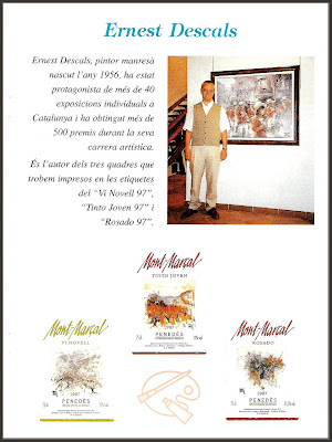 MONT-MARÇAL-REVISTA-ETIQUETAS-VINO-PINTOR ERNEST DESCALS