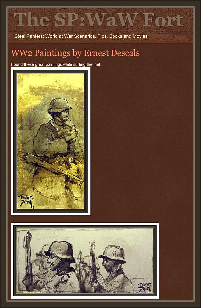 WW2-PAINTINGS-ART-ARTE-PINTURAS-SEGUNDA GUERRA MUNDIAL-ERNEST DESCALS WW2-PAINTINGS-ART-ARTE-PINTURAS-SEGUNDA GUERRA MUNDIAL-ERNEST DESCALS